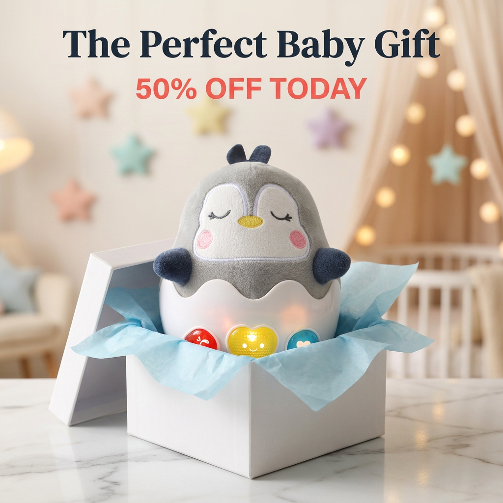 Rolly Penguin™ - Musical Wobbler