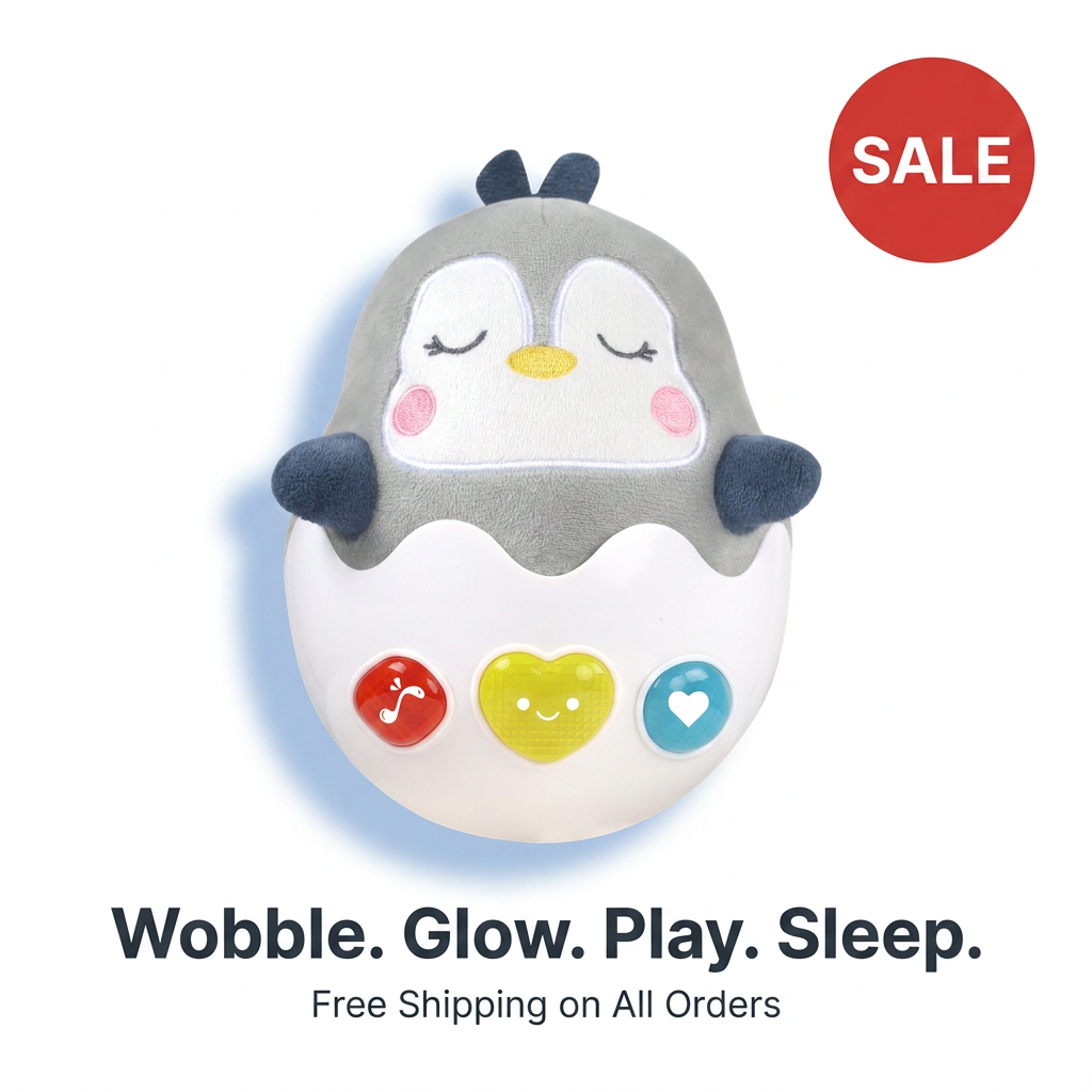 Rolly Penguin™ - Musical Wobbler