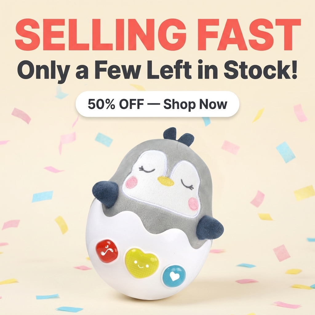Rolly Penguin™ - Musical Wobbler