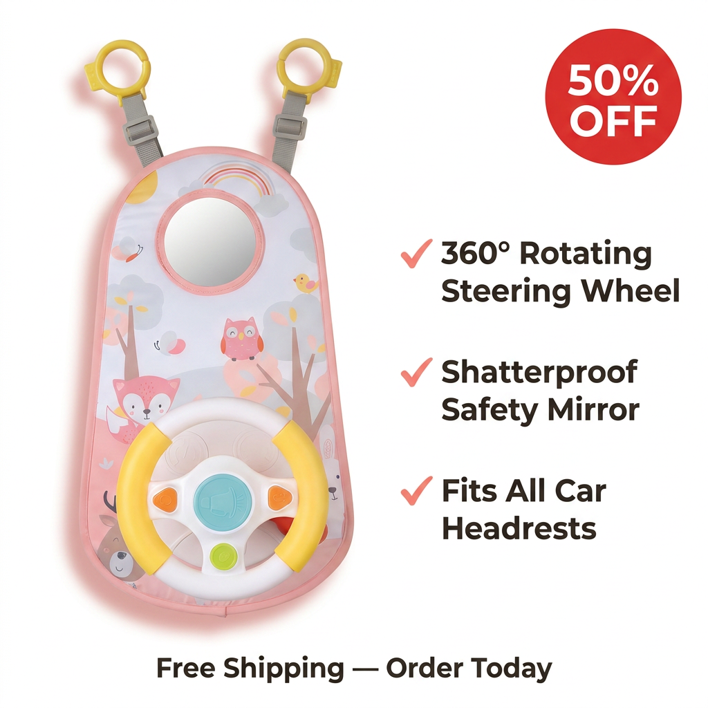 Tiny Driver™ - Backseat Kids Toy